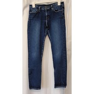 Women's Flying Monkey Blue Low Rise Ankle Skinny Denim Jeans Size 27 (Actual 30)